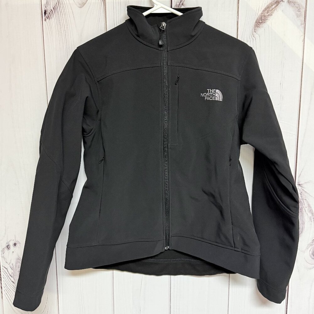 The North Face Apex‎ Soft Shell Jacket Women’s Medium Black EUC